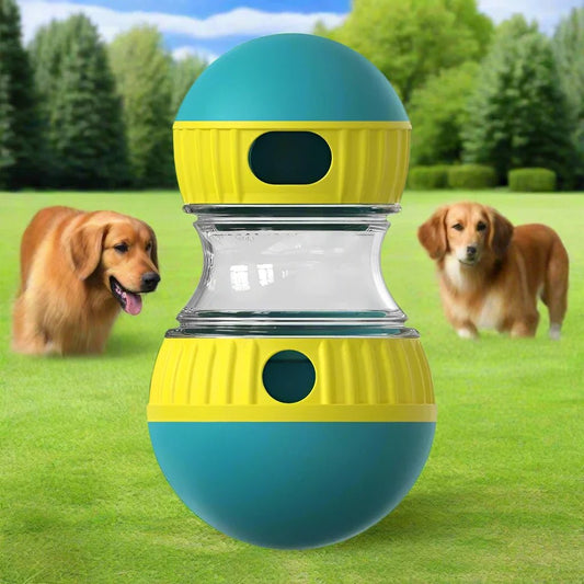 Jouet Interactif Chien - EllipticalDogPuzzleToy™ - Turquoise - Shoping chien